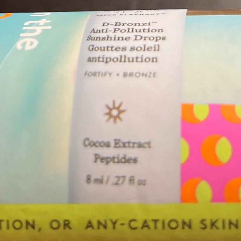 Drunken Elephant Moisturizer and Antioxidant Rich Bronzer New‎ in Package